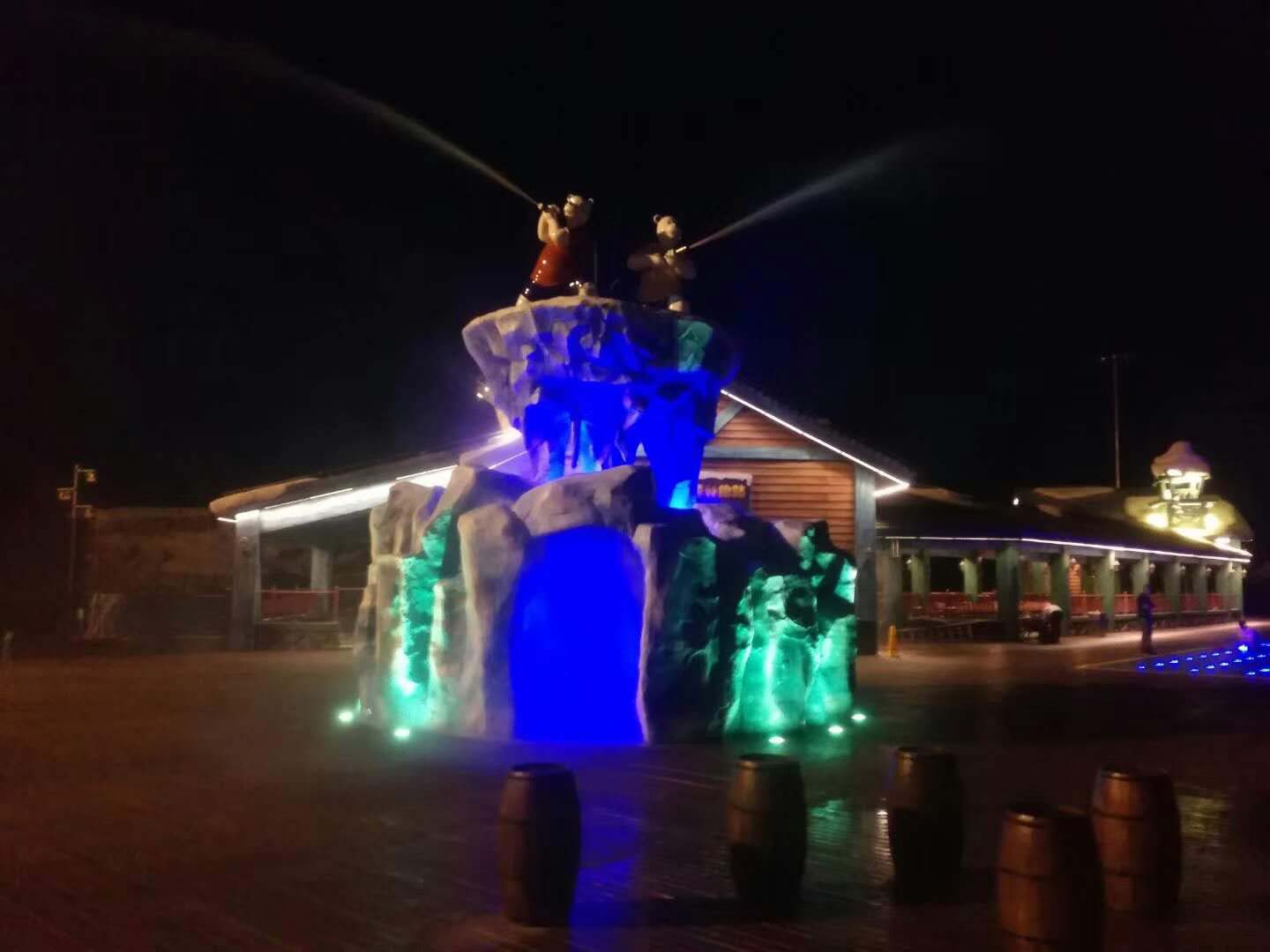 浙江哈啦水乐园雕塑喷泉互动娱乐项目